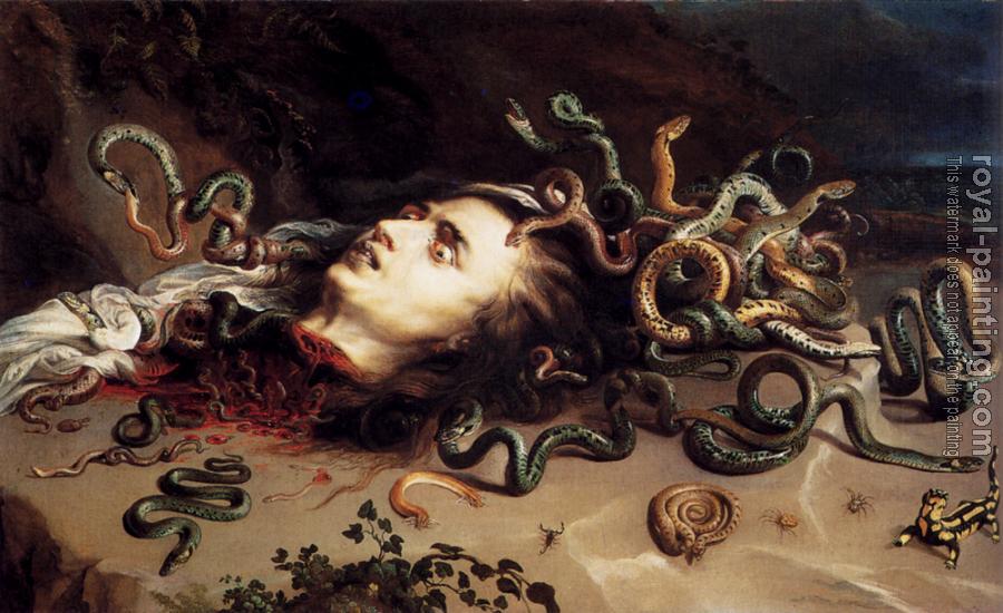Peter Paul Rubens : Head Of Medusa